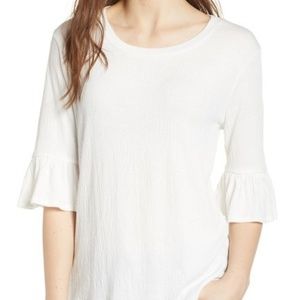 Ten Sixty Sherman Ruffle Sleeve Top